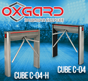 Новинка! Турникеты Oxgard  Cube C-04 и Cube C-04-H!